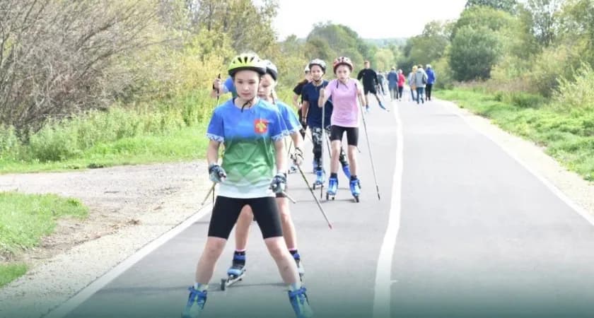В Коми появилась новая лыжероллерная трасса