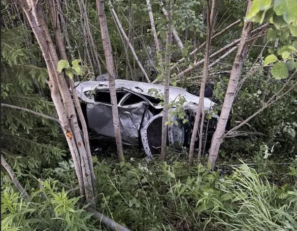 В Коми произошли две аварии с опрокидыванием: пострадали четыре человека
