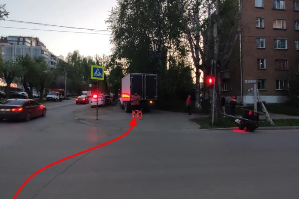 На жительницу Коми упал оборванный грузовиком электропровод