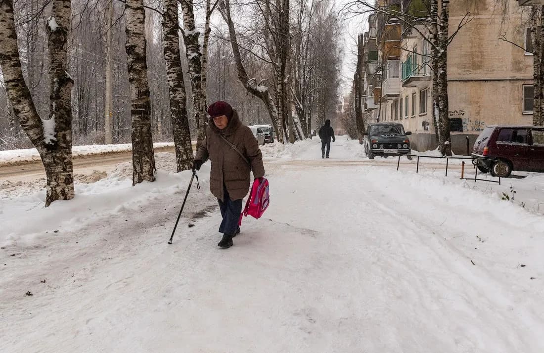 В столице Коми после ледяного дождя в травмпункт обратились 30 человек