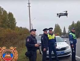 В Коми нарушителей ПДД ловят с помощью дронов