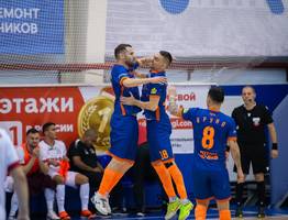 В Ухте прошел матч Суперлиги России по мини-футболу