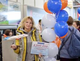 Уроженка Коми стала 4-миллионным пассажиром аэропорта Минвод