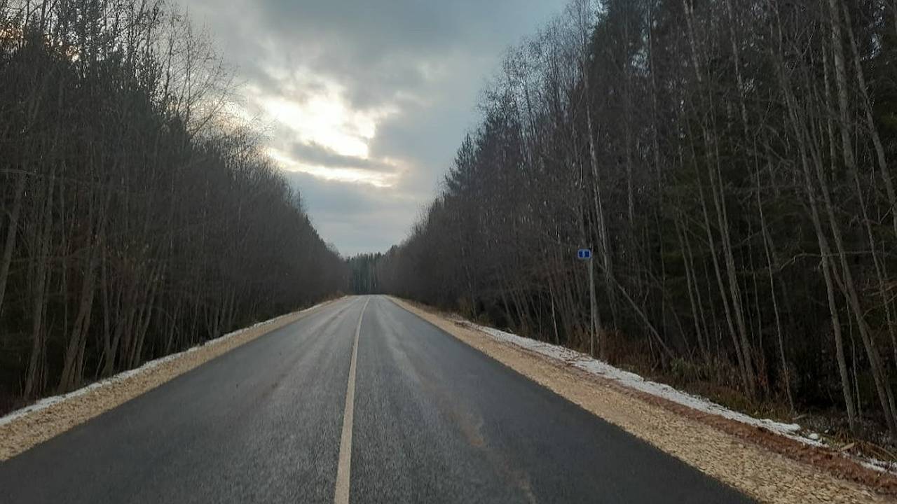 Главная картинка новости: В Коми завершили ремонт одной из дорог