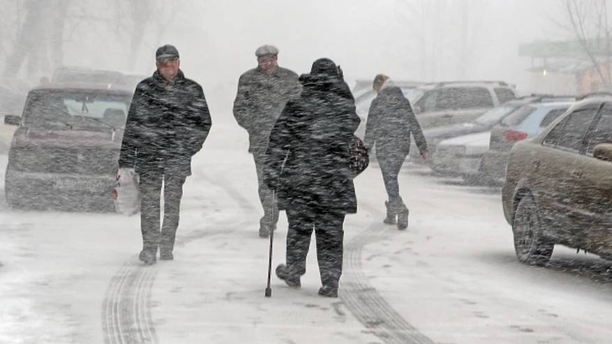Главная картинка новости: Сегодня и завтра в Воркуте и Инте ожидается метель