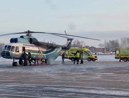 Ухтинку с инфарктом доставили в Республиканский кардиоцентр на вертолете