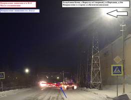 В Воркуте водитель без прав устроил ДТП и получил серьезные травмы