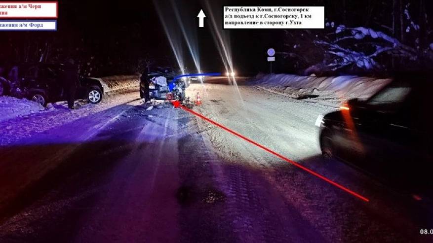 Главная картинка новости: В Коми случилось страшное ДТП с пострадавшими