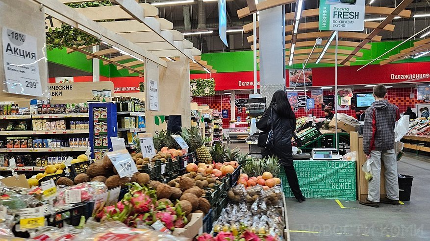 В магазинах Коми вновь растут цены на продукты