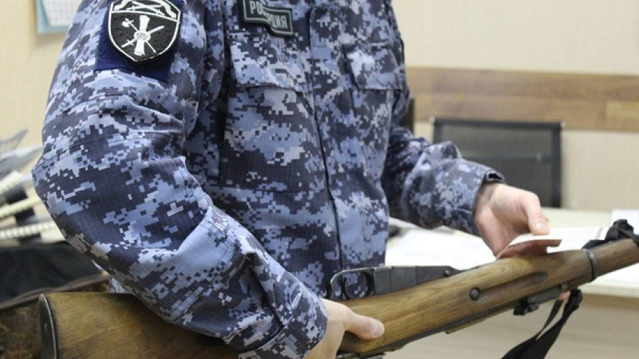 Главная картинка новости: В Коми жительница добровольно сдала в Росгвардию оружие и патроны