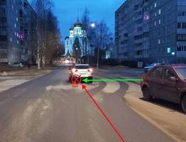 В Сыктывкаре водитель иномарки сбил девочку