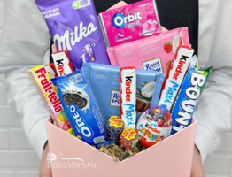 Букеты из цветов и сладостей: идеальное сочетание для любого праздника