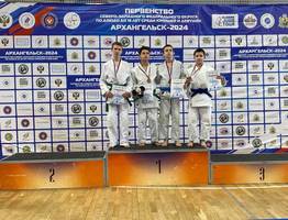 Юные дзюдоисты из Коми завоевали медали на первенстве в Архангельске