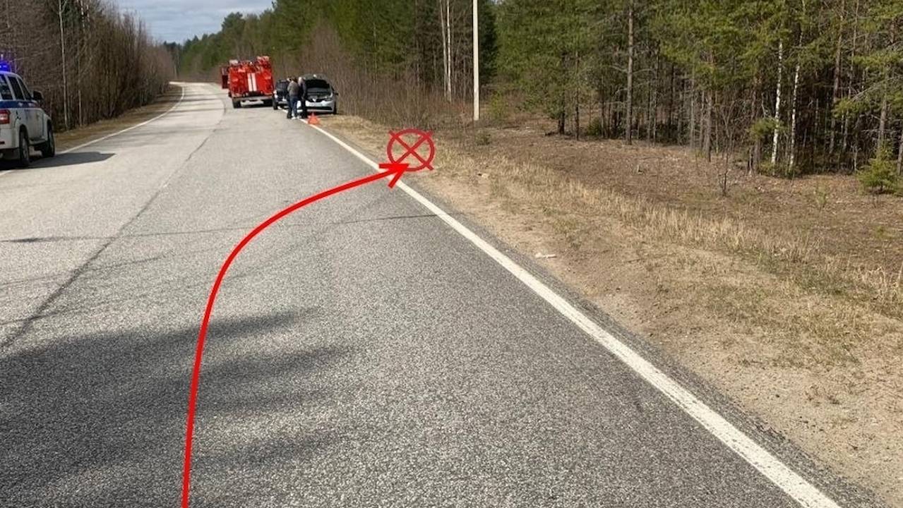 Главная картинка новости: 2 женщины пострадали при опрокидывании иномарки на трассе в Коми