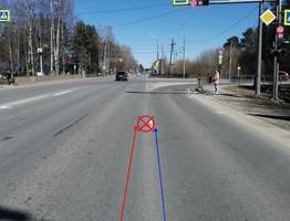 В Коми женщину на велосипеде сбило авто