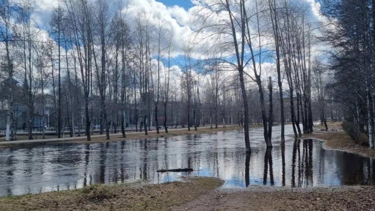 Главная картинка новости: В городе в Коми из-за паводка ввели режим повышенной готовности