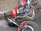 В Коми мотоцикл из-за столкновения с авто отбросило на «Ниву»