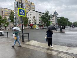 В Коми ожидается переменчивая дождливая погода