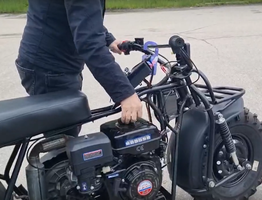 Ухтинец приобрел для бойцов СВО новый мотовездеход