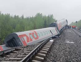 Сотрудники предприятия из Батайска пострадали при крушении поезда в Коми