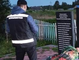 В Коми 7-летнюю девочку убило падение мемориальной плиты