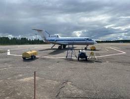 Самолет из Сыктывкара не долетел до Воркуты из-за технических проблем