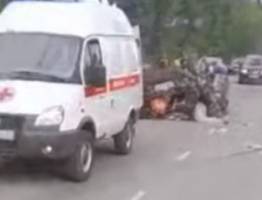 В Ухте в ДТП попала свадебная машина с женихом и невестой