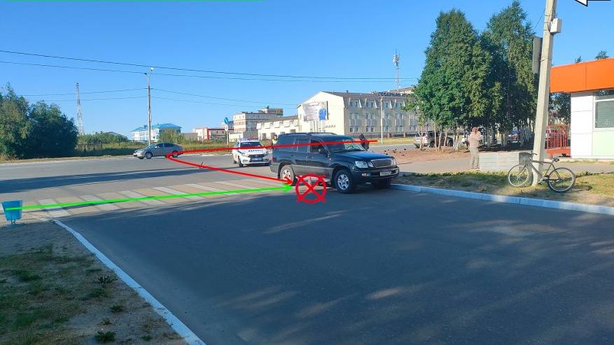 Главная картинка новости: В Коми 45-летний велосипедист нарушил правила и попал под колеса Lexus