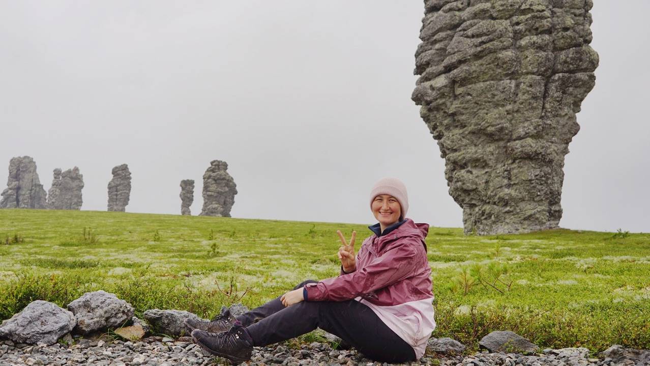 Главная картинка новости: Бывшая журналистка из Коми прошла 200 километров пешком до Семи Идолов