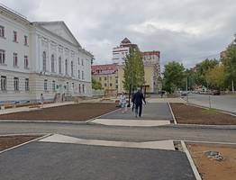 Сыктывкарцы в шоке от ремонта площадки перед  детским учреждением