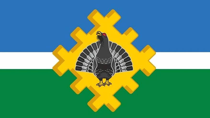 Главная картинка новости: В одном из районов Коми обновился герб и флаг