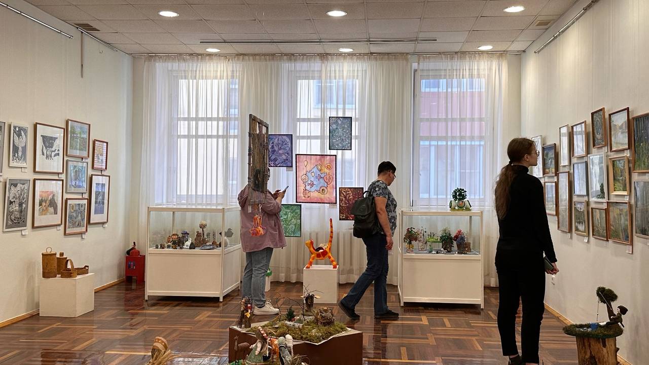 Главная картинка новости: В Михайловском дворце Русского музея открылась выставка