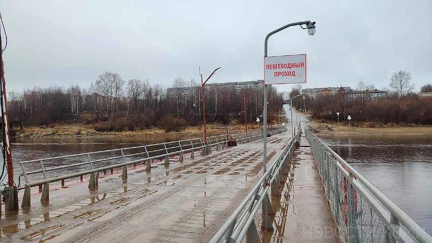 В одном из районов Коми из-за угрозы разрушения закрыли мост