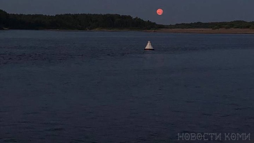 В Коми уровень воды в одной из рек упал больше, чем на метр