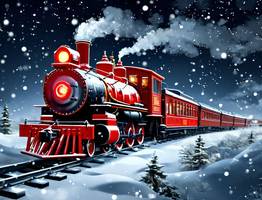 РЖД показало расписание поезда Деда Мороза 2024-2025