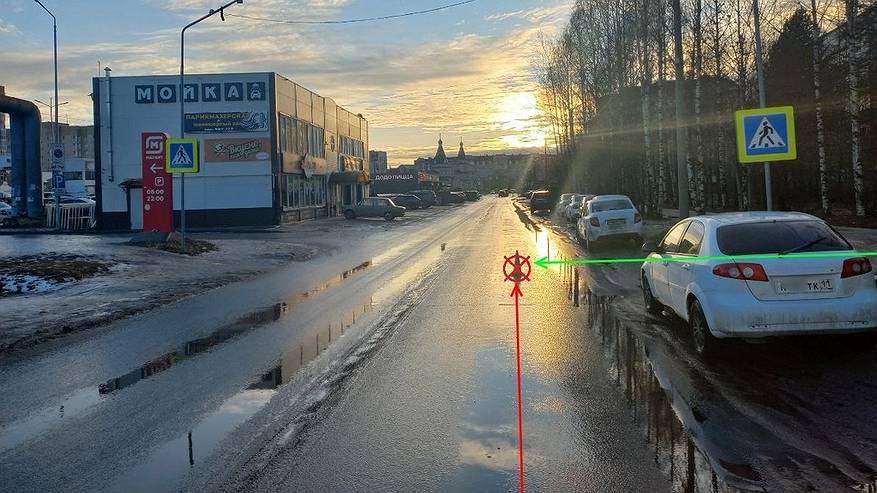 Главная картинка новости: В Сыктывкаре девочка попала под колеса Chevrolet Lacetti и получила травмы