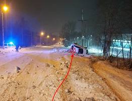 В Сосногорске водитель без прав лишился машины после ДТП