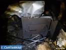 На пожаре в Сыктывкаре спасатели вытащили из огня 31-летнего мужчину