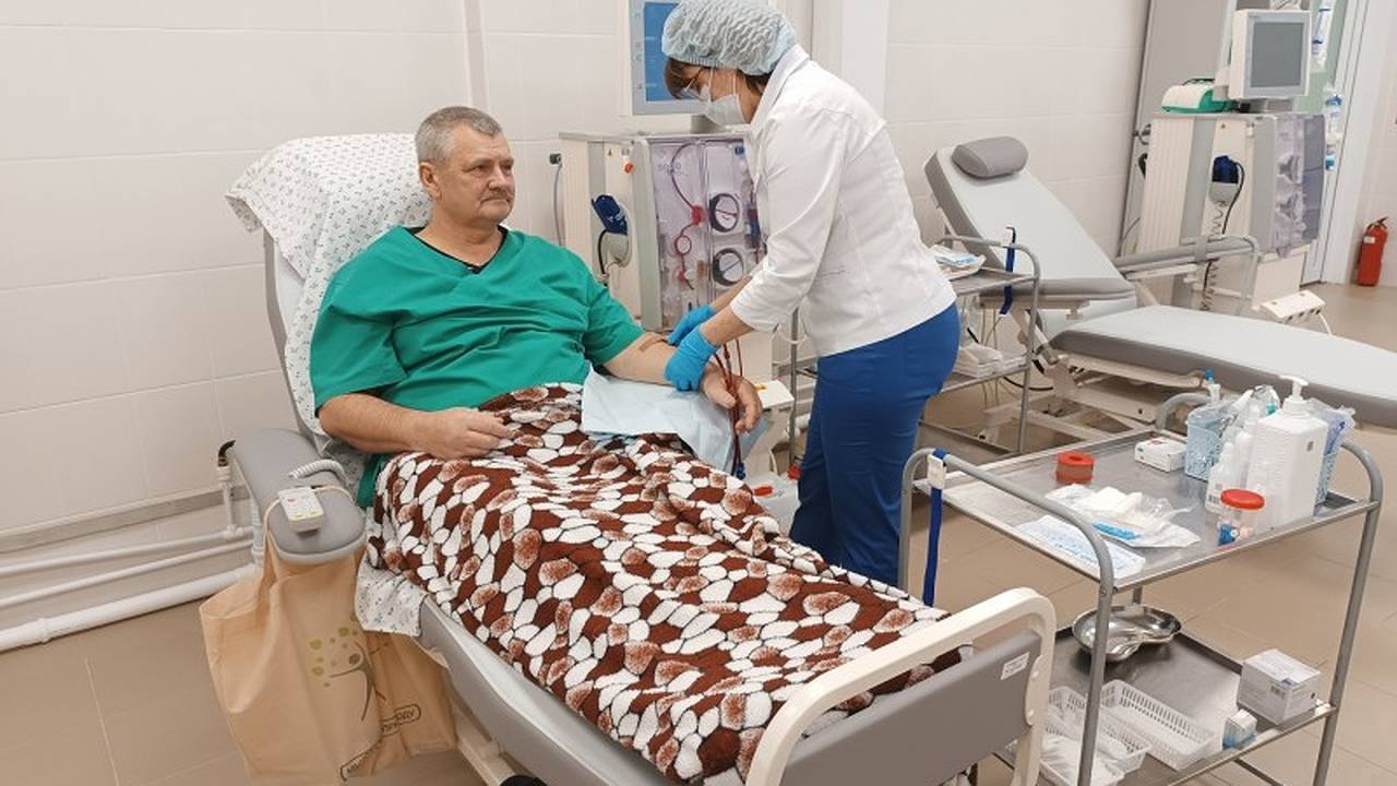 Главная картинка новости: Новое отделение гемодиализа в одной из ЦРБ Коми принимает 1-х пациентов