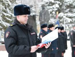В Коми привели к присяге слушателей Центра профподготовки полиции