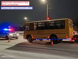 Пьяный водитель «Лады» врезался в школьный автобус в Коми