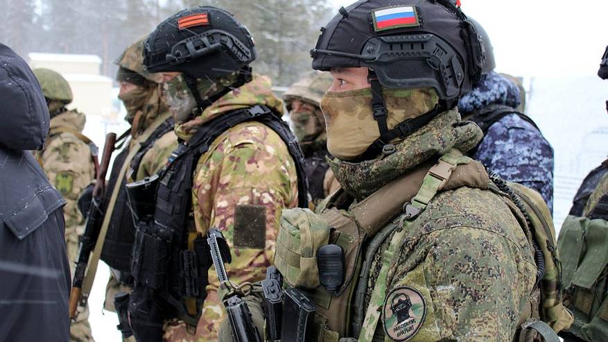 Главная картинка новости: В Коми росгвардейцы отработали действия по уничтожения БПЛА