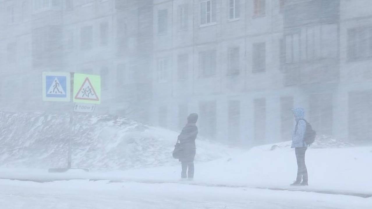 Метель накроет Коми в воскресенье