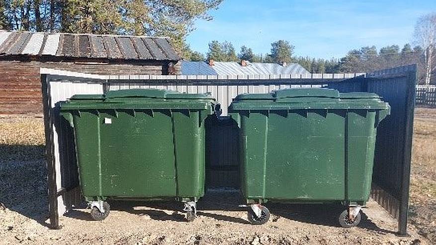 Главная картинка новости: В Коми обустроили площадки для сбора мусора