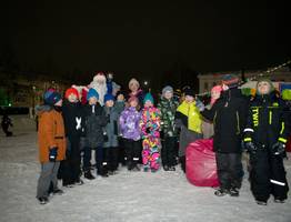 В одном из городов Коми открыли снежный городок