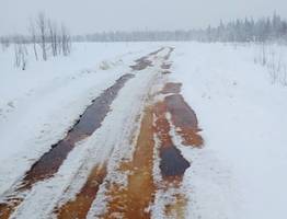 В Коми наблюдаются проблемы с одним из зимников