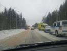 В Коми в аварии пострадало несколько детей
