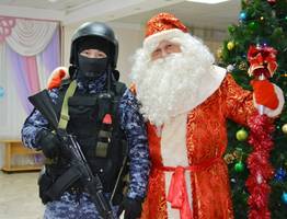 Силовики вернули Деду Морозу похищенные "злоумышленником" подарки