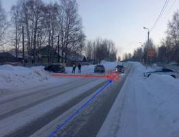 В Коми две иномарки не смогли поделить дорогу