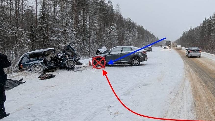 Главная картинка новости: Число пострадавших в смертельном ДТП в Корткеросском районе выросло
